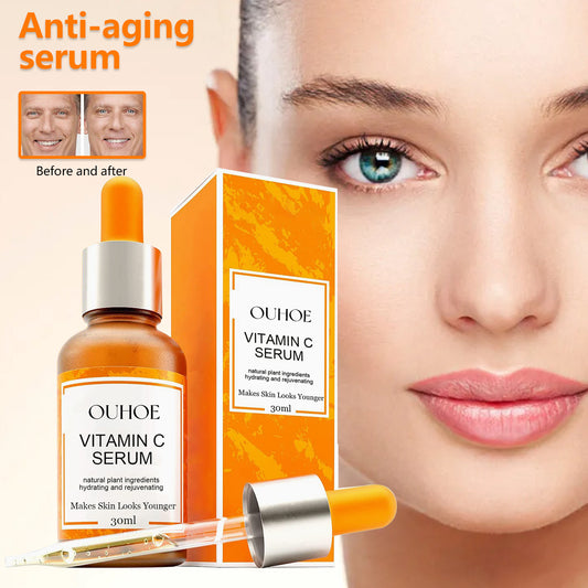 Sérum visage anti-âge à la vitamine C - Raffermissant et anti-rides