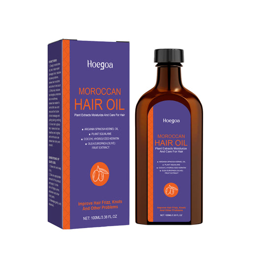 Huile essentielle de soins capillaires marocaine