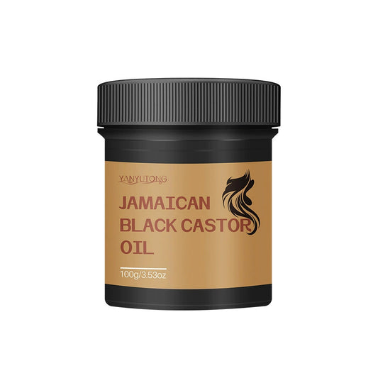 Crème modelante pour cheveux bouclés à l'huile de ricin noire