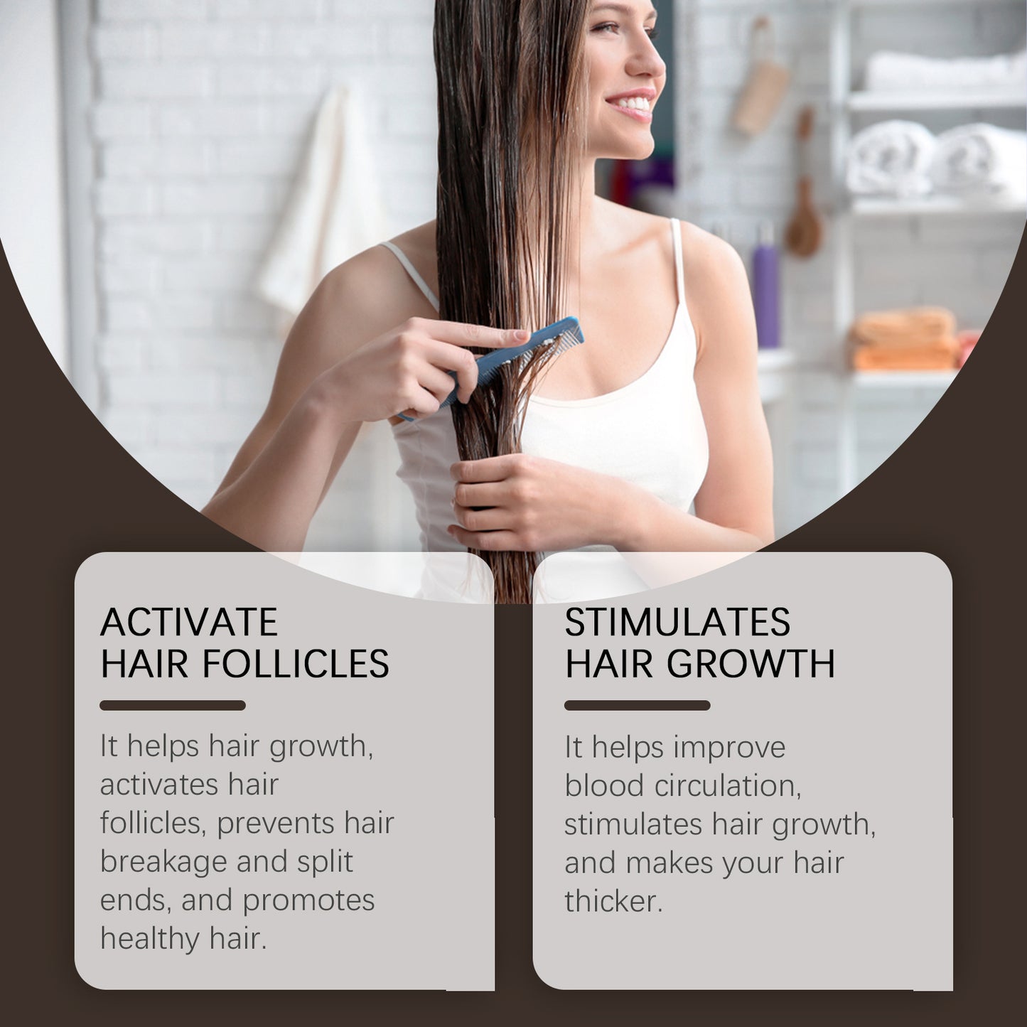 Spray capillaire pour cheveux résistants