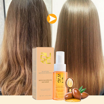 Huile essentielle pour cheveux doux et brillants