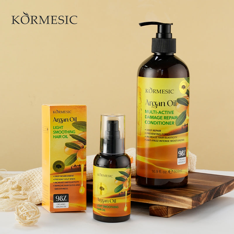 KORMESIC - Huile d'argan marocaine légère 110ml