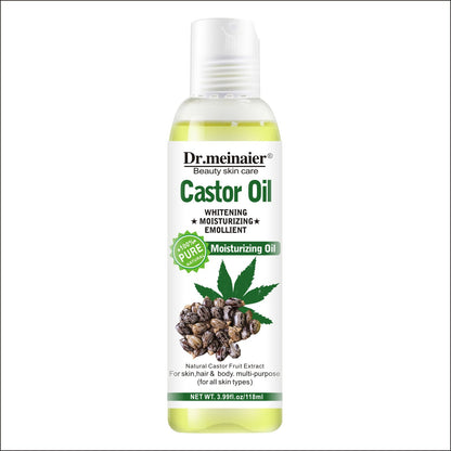 Huile de ricin naturelle - Soin essentiel pour la peau