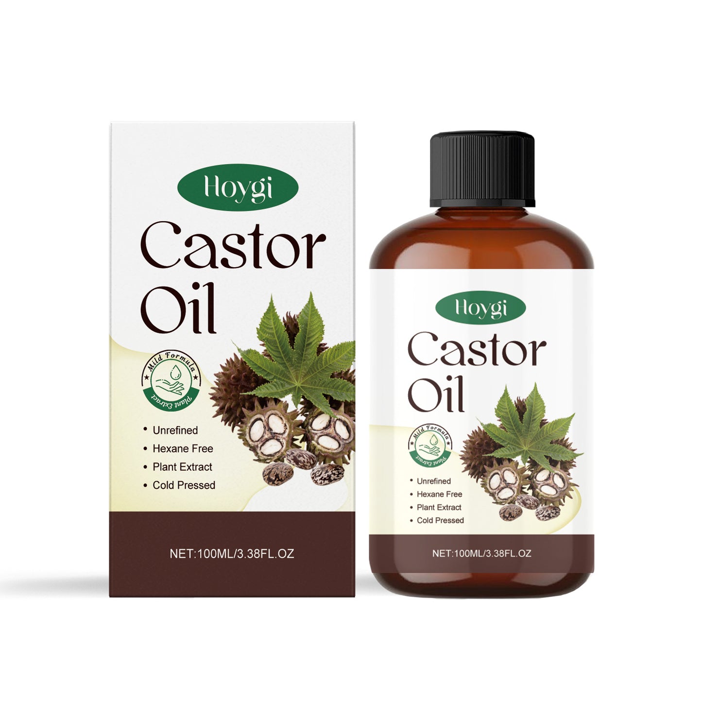 Huile de ricin bio - Soin nourrissant corps et peau