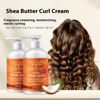 Crème coiffante cheveux bouclés - Hydratation et définition