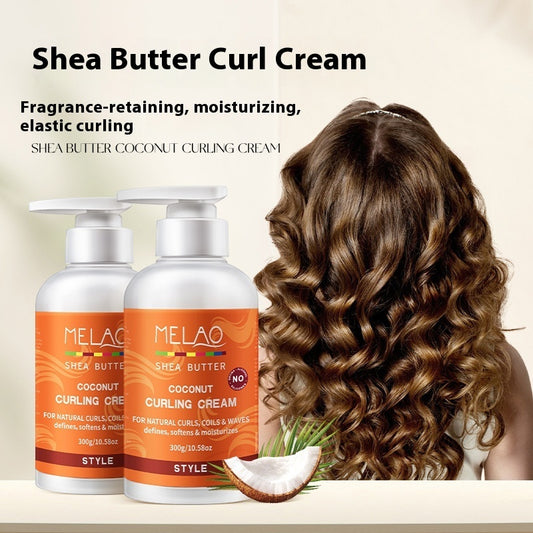 Crème coiffante cheveux bouclés - Hydratation et définition