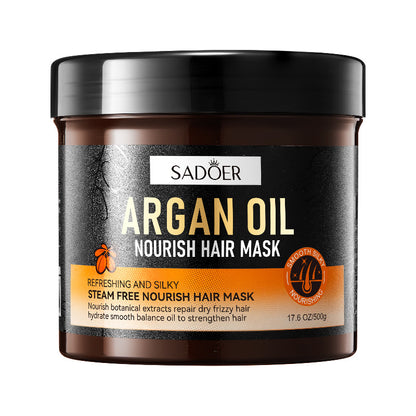 Masque capillaire à l'huile d'argan - Nourrissant et hydratant