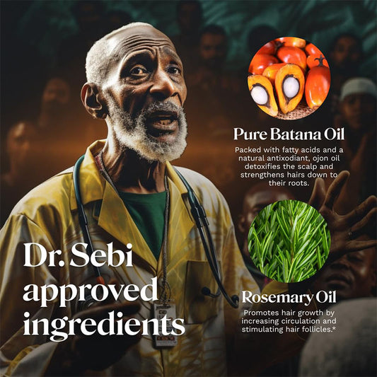 Crème coiffante bio à l'huile de batana et romarin