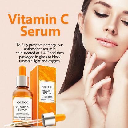 Sérum visage anti-âge à la vitamine C - Raffermissant et anti-rides