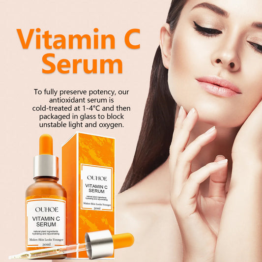 Sérum visage anti-âge à la vitamine C - Raffermissant et anti-rides