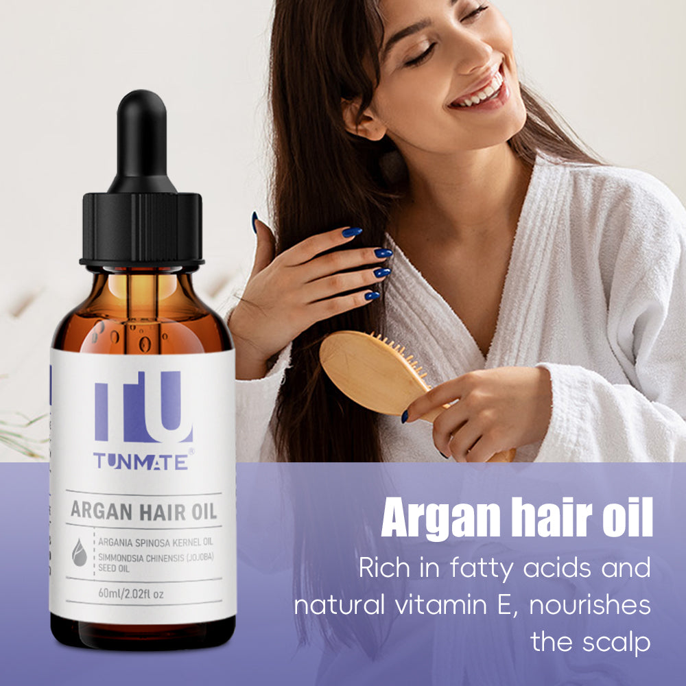 Tunmate - Huile capillaire à l'argan marocaine