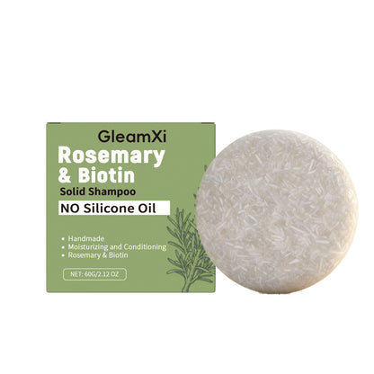 Barre de shampooing au romarin et biotine