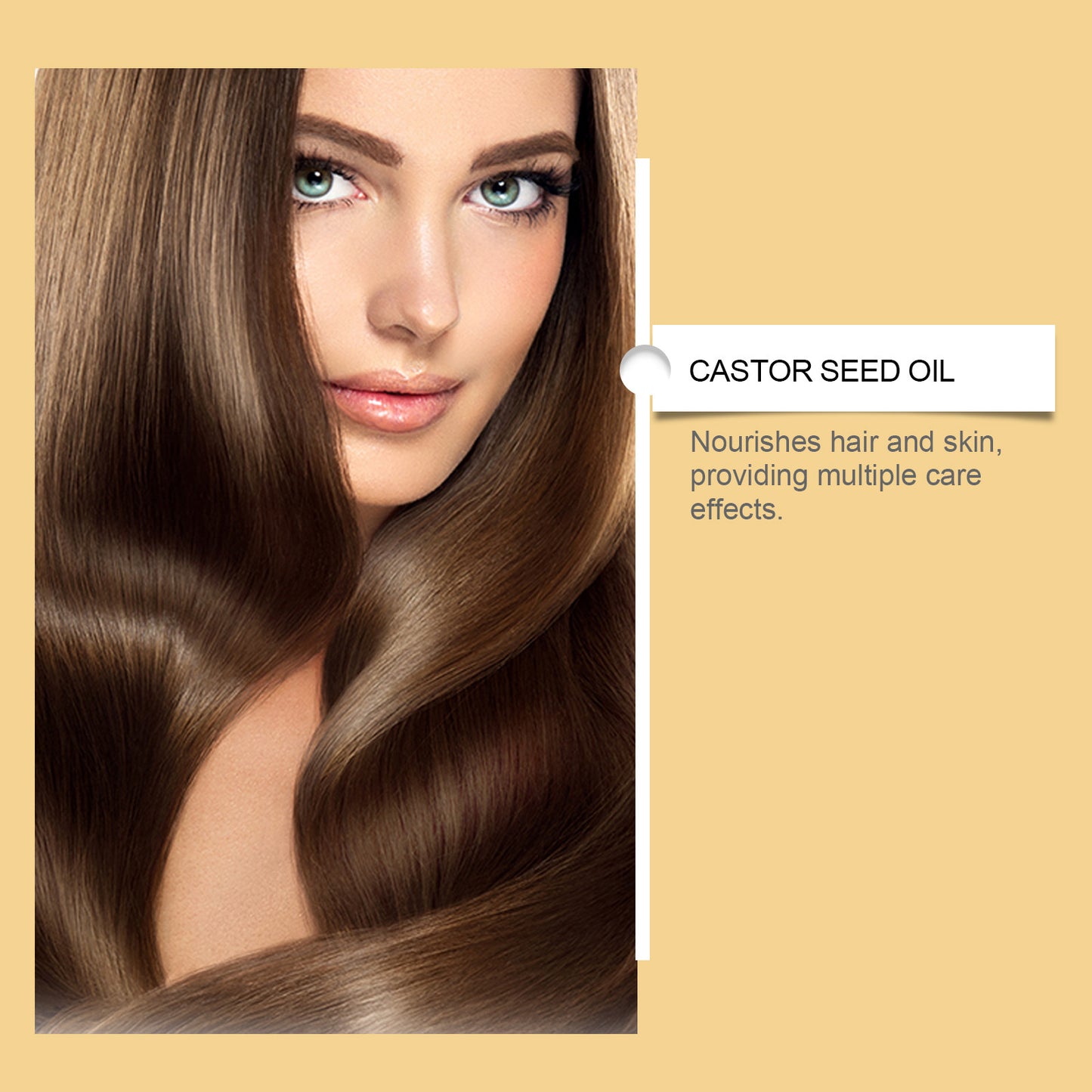 Huile de ricin bio - Hydratation cheveux et sourcils