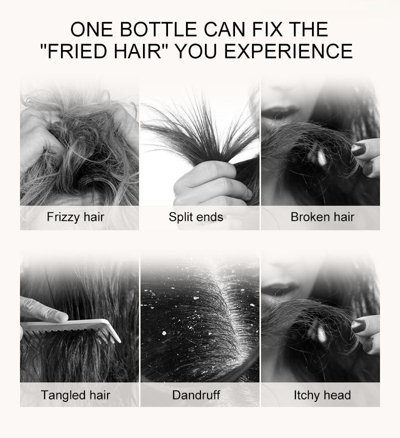 Huile essentielle pour cheveux doux et brillants