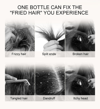 Huile essentielle pour cheveux doux et brillants