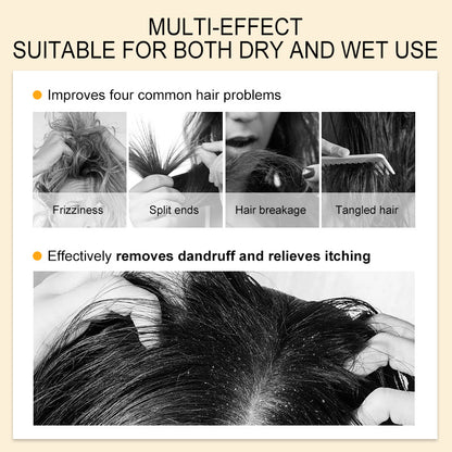Huile essentielle pour cheveux doux et brillants