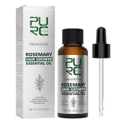 PURC - Huile essentielle capillaire au romarin et gingembre