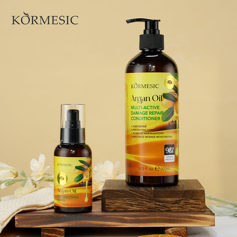 KORMESIC - Huile d'argan marocaine légère 110ml