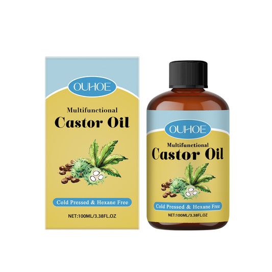 Huile de ricin bio - Hydratation cheveux et sourcils